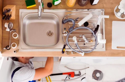 kitchen and bathroom plumbing